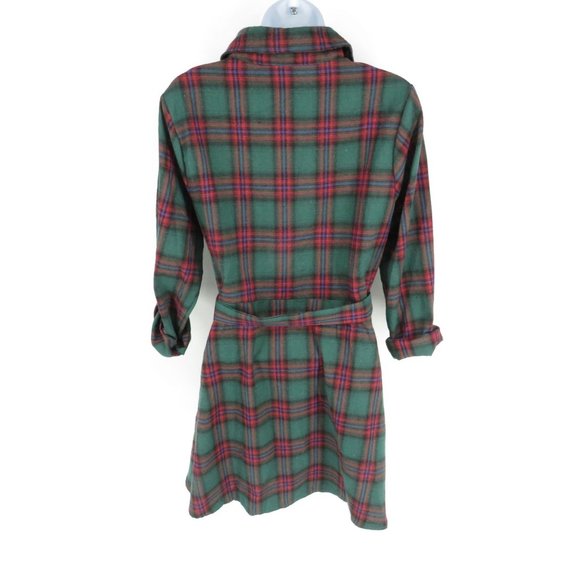 FANCYINN Women's Long Sleeve Plaid Pattern Casual Dress Small - Picture 4 of 5